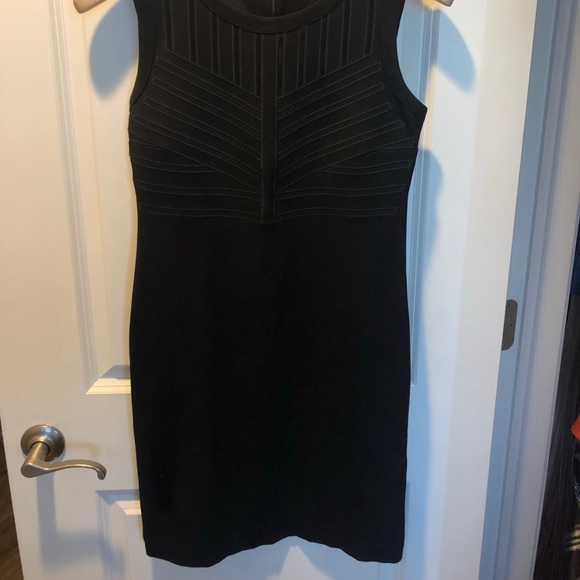 Black T Tahari Cocktail Dress - Picture 5 of 9